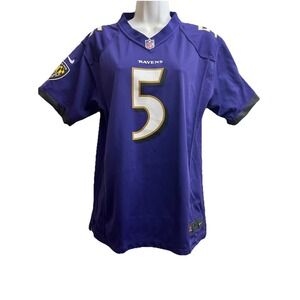 Baltimore Ravens Flacco Jersey XL Nike NFL Players Football Sport Women Clothing